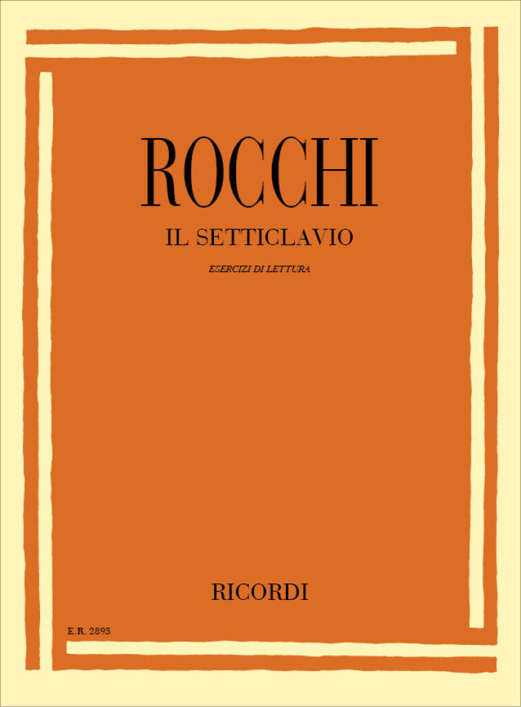 Il Setticlavio. Esercizi Di Lettura